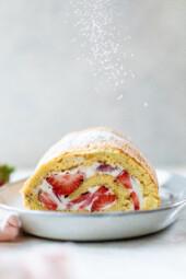 Strawberry Swiss Roll