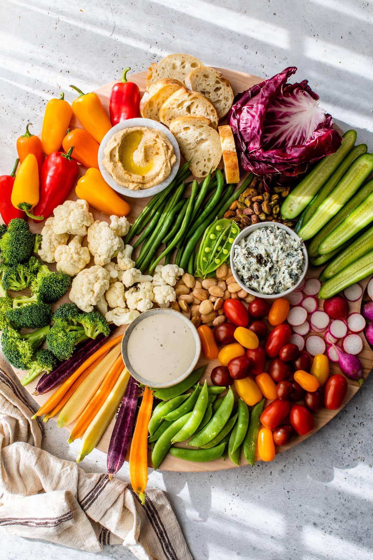 Vegetable Charcuterie Board