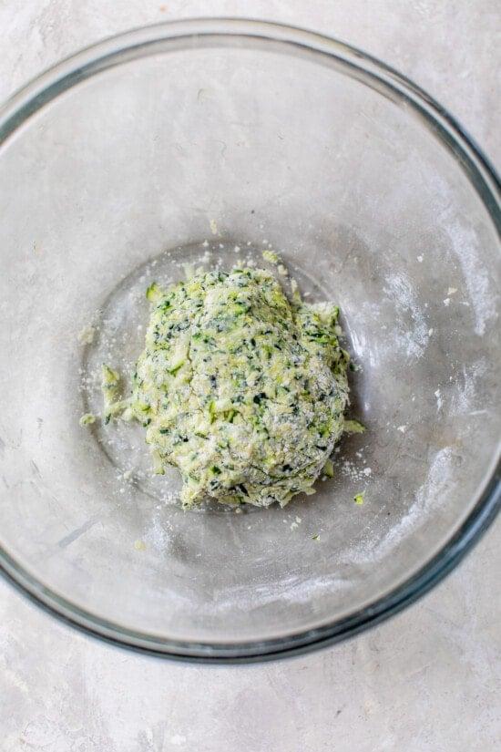 zucchini pasta dough