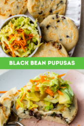 black bean pupusas