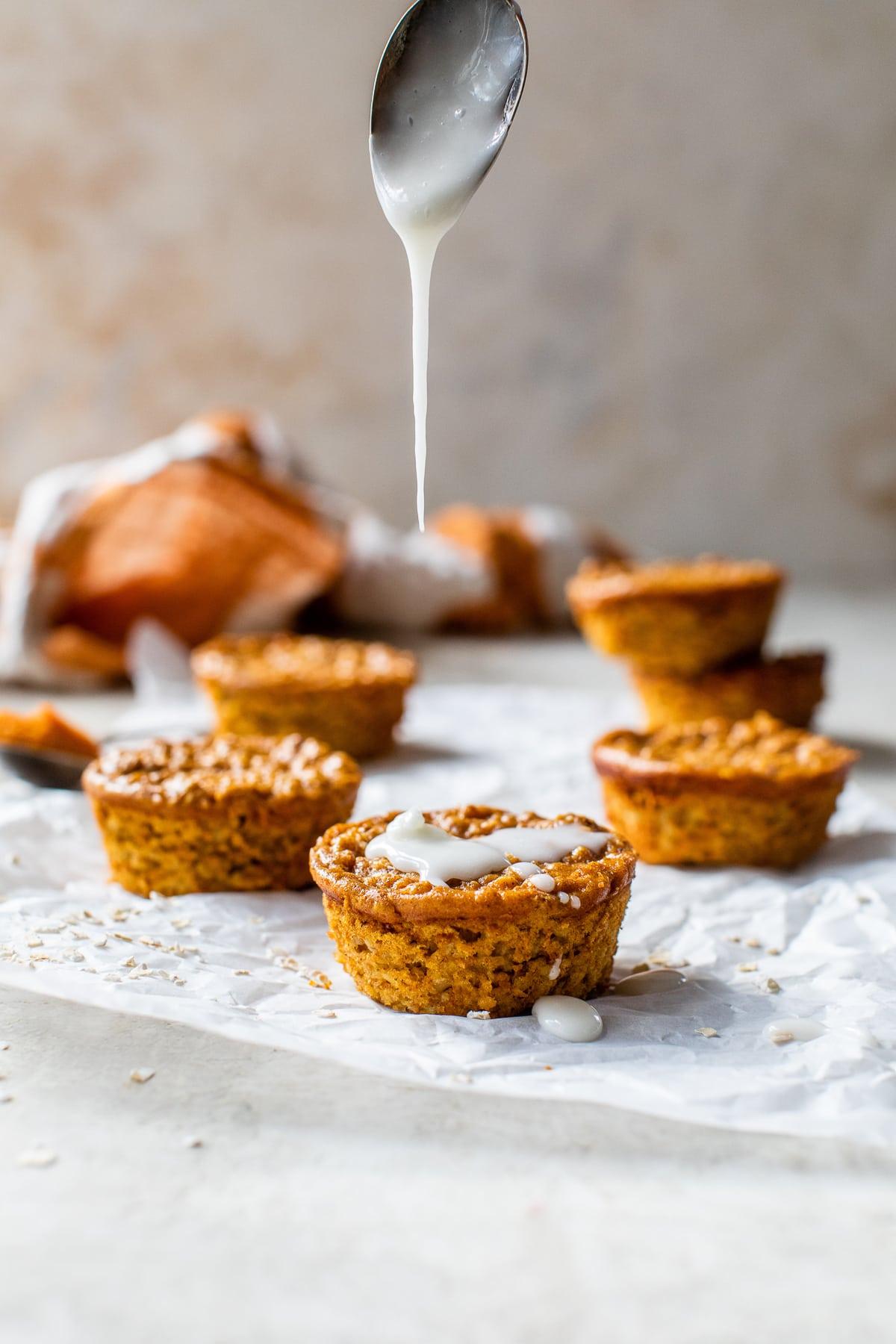 Pumpkin Baked Oatmeal Cups