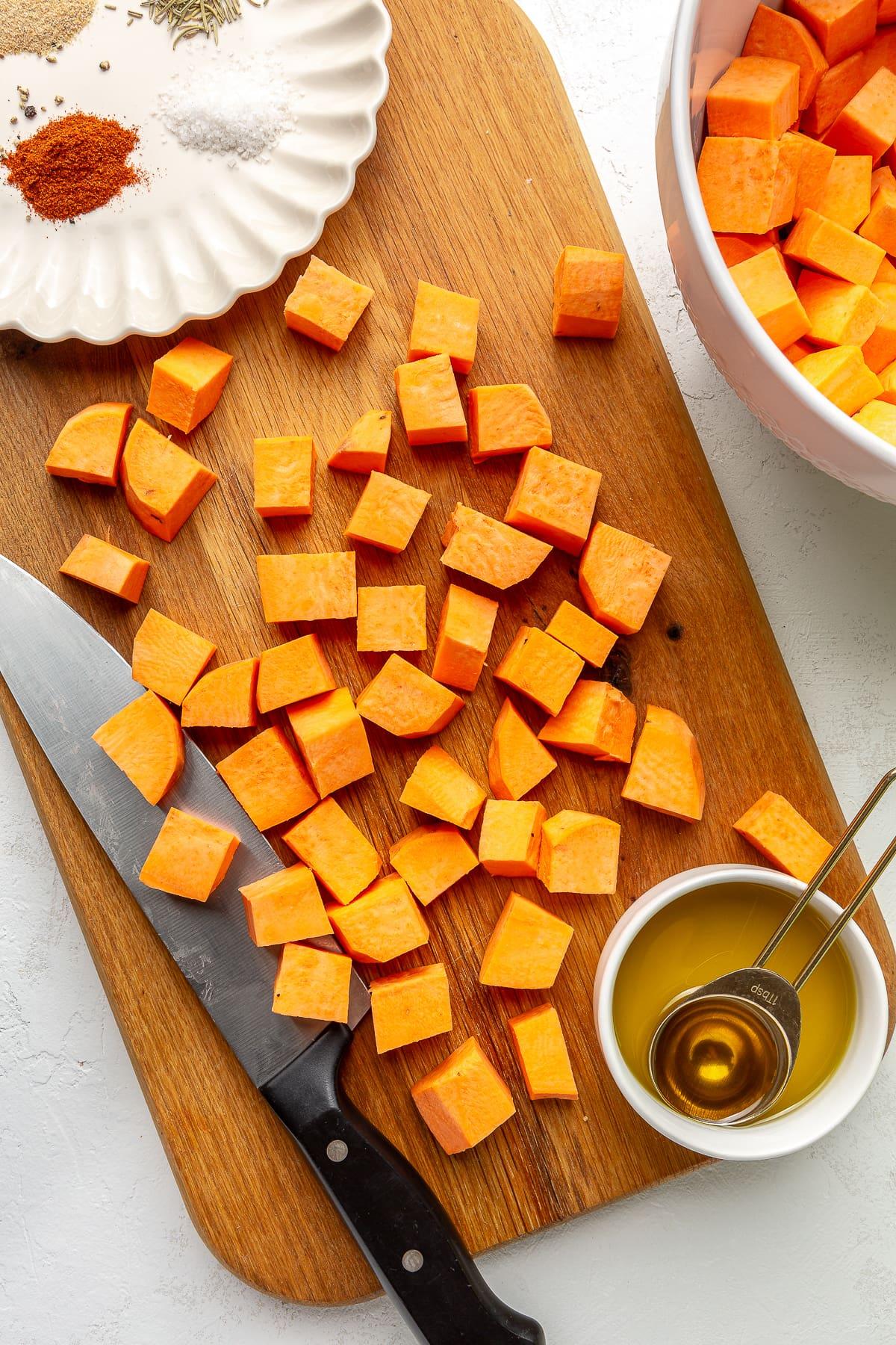 roasted sweet potato ingredients