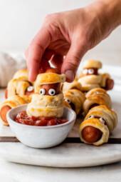 Halloween Mummy Dogs