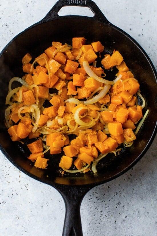 sauteed butternut squash