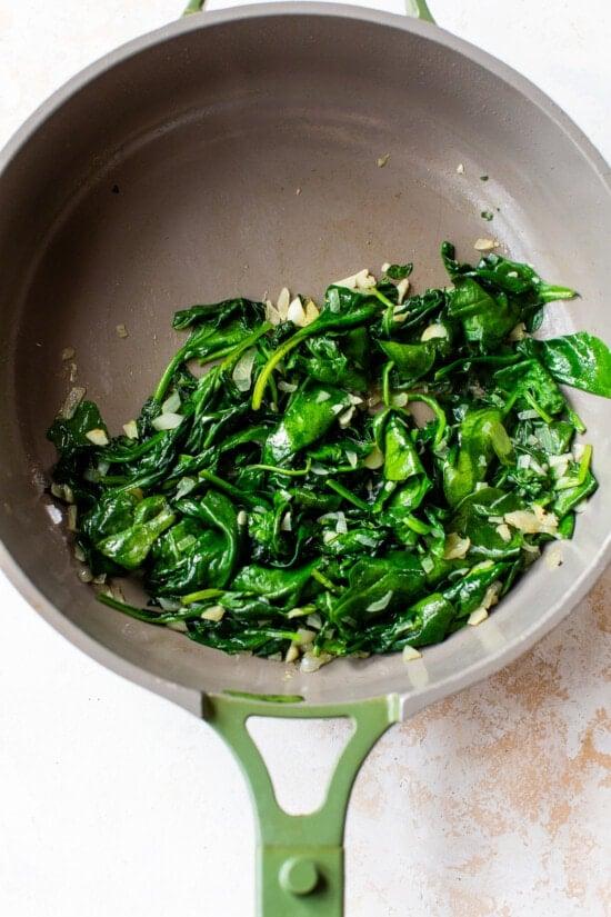 sauteed spinach