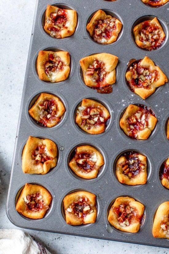 Baked Brie Sugar Plum Bites