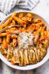 Vodka Sauce Penne with Chicken