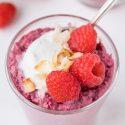 Raspberry Overnight Oats