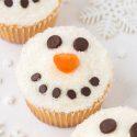 Snowman Cupcakes